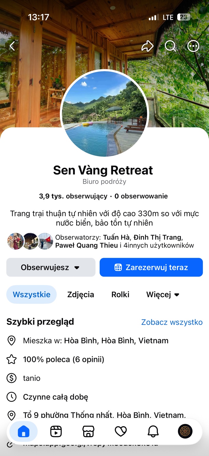 Sen Vàng Retreat — Facebook
